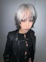 ノラ シンディ(NORA CYNDY) 裾カラー エンドカラー デザインカラー ハッシュカット