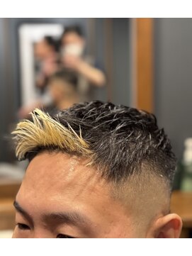 銀座 シノ 本店(shino) フェードスタイル×デザインブリーチ