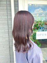 リム(Limb)&nbsp;【韓国ヘア】ピンクラベンダー　くびれ巻き