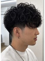 アイトーキョープラスシー 横浜(AI TOKYO+Sea)&nbsp;スペインカール/強めパーマ/20代30代刈り上げマッシュ