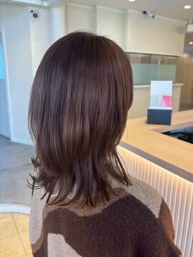 イマージュ 志免店(image) ミディアムウルフカット