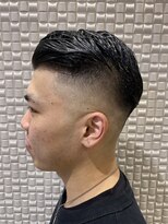 エンネ 新宿(enne) ワイルド フェード バーバースタイル 新宿フェード