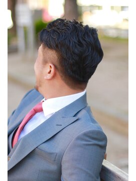 オーガスタ ヘア デザイン(Augusta hair design) 【Augusta hairdesign】メンズパーマセクシーツーブロック