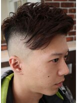 アクセプトザワールドバーバー(Accept the world barber)&nbsp;ラフショート×スキンフェード