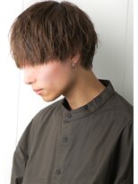 ルエ(rue)&nbsp;モテるツーブロック束感ニュアンスパーマモテ髪マッシュイケメン