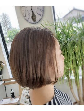 アンナ ヘアアンドアイズ(AnNa hair&eyes) スッキリボブ♪