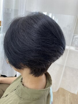 美容室 オルガニーク 沖浜店 スッキリショートヘアー