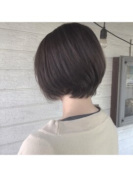 シュ シュ 旭店(chou chou) シュシュ旭店★柔らかアッシュグレージュ×大人ショートボブ