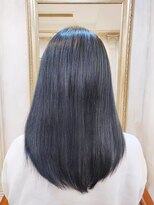 オーストヘアー 銀座(Aust hair) ブルーブラック　X　メタリックグレー　M
