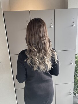 エイト 沖縄豊崎店(EIGHT toyosaki) 【EIGHT 豊崎】お客様スタイル　モスキーグラデーション