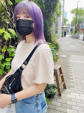 ローレン(LOREN) ミルクティーベージュダブルカラーインナーカラーケアブリーチ