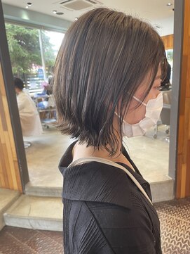 ヘアラウンジ アングゥ(hair lounge ungu) くびれボブ