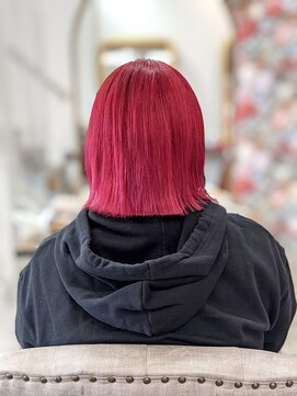 アンゼロ(UNZELO) ダブルカラー:チェリーレッド