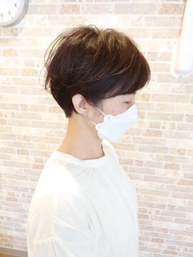 ミエル(miel) 【hair design miel】刈り上げショート