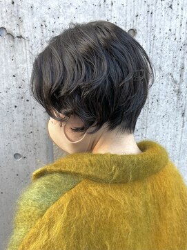 アッシュ 祐天寺店(Ash) デジタルパーマで作るマッシュベースのラフウェーブショート