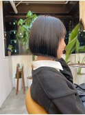 【阿部もえる】スタイル良く見えるボブ