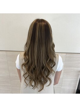 ヘアーメイク バレンタイン(hair make valentine) グラデーション+ハイライト
