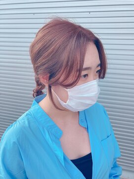 ラブヘアーグリーン(LOVEHAIRGREeN) ベージュカラー×アレンジ