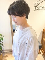 メルト 吉祥寺(melt)&nbsp;*高塚*大人可愛い丸みショートパーマくせ毛風パーマ黒髪くるくる