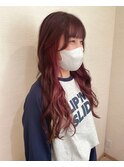 ピンクインナーカラー