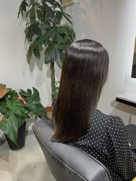 アリーズ シブヤ(ALLYS shibuya) ブリーチなしのアッシュベージュカラー