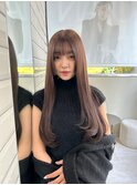 当日予約/天神/韓国風/韓国/髪質改善/チョコレート/前髪カット