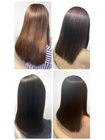 美容室フルール&nbsp;艶感♪髪質改善カラー大人可愛いグレージュ20代30代40代