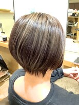 ラファンス 栗林店(LaFENCE) ショート/ハイライト/ブラウン