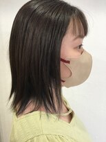 アリー(Ari-) 夏の涼しげマットベージュストレート