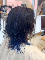 ヘアメイク トゥエンティワン HAIRMAKETwentyOne メンズ/ロングウルフ/インナーカラー/