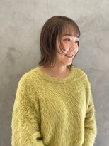 アムアム(amu_amu)&nbsp;透明感抜群外国人風カラー★カット＋イルミナカラー＋うる艶TR