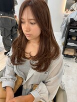 マリアバイアフロート(Maria by AFLOAT)&nbsp;【ミルクブラウン×内巻きレイヤーカット】