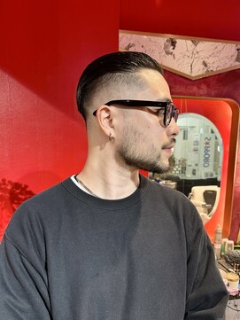 メリケンバーバーショップ トーキョー(MERICAN BARBERSHOP TYO) スパイキーショート/スペインカール/スリックバック【嶋壽】225