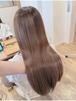 バイオレット 表参道店(Violet)&nbsp;ナチュラルブラウン髪質改善トリートメント艶カラー