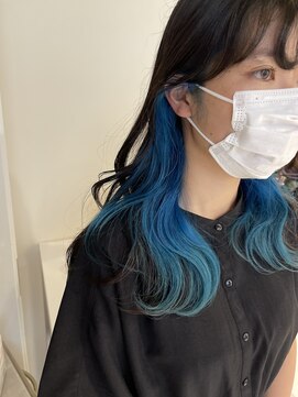 アライブ ハラジュク(ALIVE harajuku) 【ALIVE 】 ポイントで可愛いインナーカラー