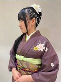 成人式お振袖×着物ヘア【お電話のみの受付】
