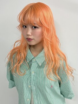 リヴ ウメダ(LIV umeda) オレンジカラー/ケアブリーチ/トリプルカラー【梅田】