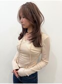 ラベンダーブラウン×色気レイヤー