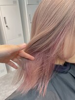 ヴェルダ 池袋店(verda)&nbsp;ホワイトミルクティー×くすみピンク【shion】