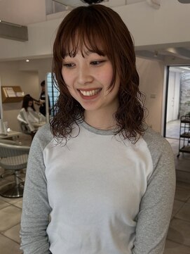 エヌ 河原町(enu) レイヤーパーマ