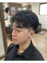 ケースタイルヘアスタジオ  虎ノ門店(K-STYLE HAIR STUDIO) メンズカット×理容室/メンズ/虎ノ門