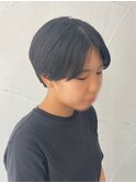 くびれヘア/アプリコットオレンジ/夏のヘアアレンジ/宜野湾