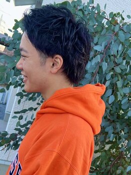 ヘアーアトリエ カノル(hair atelier canol)の写真/メンズもお任せください◎再現性の高いパーマスタイルで、忙しい朝のセットも簡単＆時短に♪