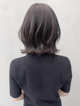 ギークス(GEEKS) 【GEEKS渋谷】冬カラー/グレージュ/レイヤーボブ/ミディアムボブ