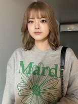 ヨハク 大阪梅田中崎町(yohaku)&nbsp;定番 ハイトーンベージュカラー