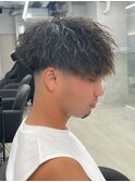 メンズパーマ/ツイストスパイラル/サーフカール/men's/眉毛