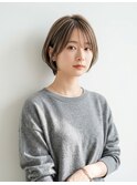 ショートカット/顔まわりカット/ハイライト/髪質改善/白髪ぼかし
