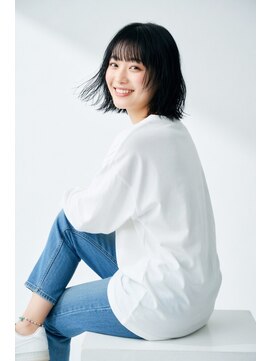 コートフィールエー(CO_T feel.a) ラフに決まる小顔見せボブスタイル