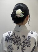 お祭りヘアセット/ヘアアレンジ/カチモリ
