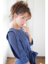 ケアシンサイバシ(CARE shinsaibashi) 【CARE】ポニーテールで甘フェロ無造作ヘア